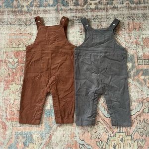 Angel Dear Uni Corduroy Overalls NWT 6-12 Months